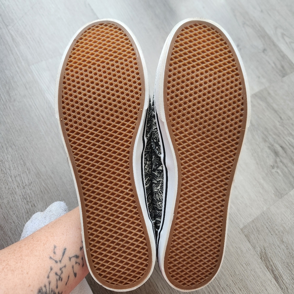 Vans Atwood Paisley low top henna canvas sneakers women size 10 ALT - Picture 8 of 9